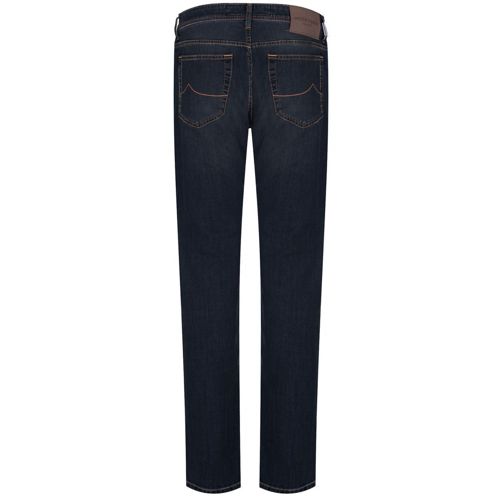 Jacob Cohen Blue Cotton Jeans Denim