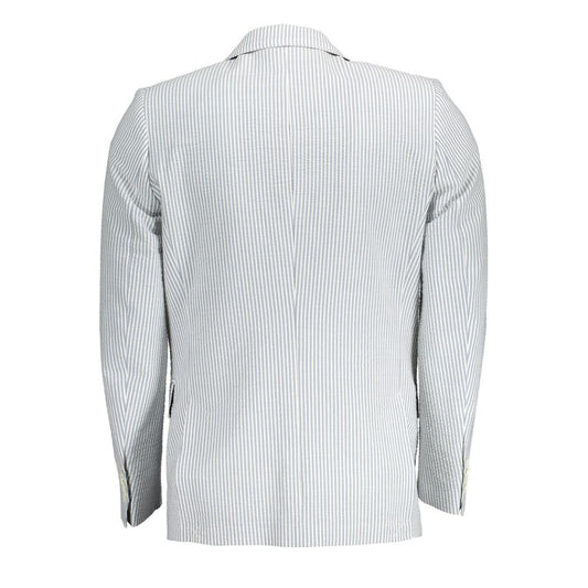 Gant Bianco Cotone Men's Blazer