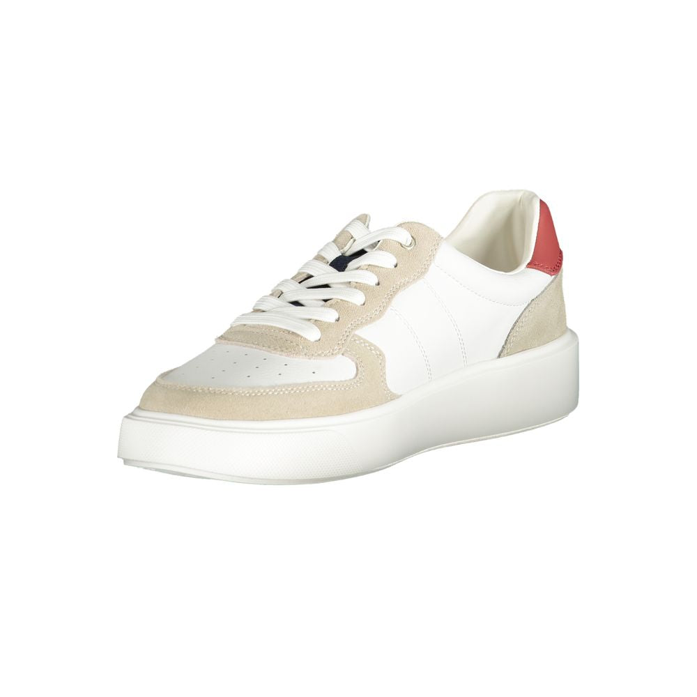 Blauer White Polyurethan Herren Sneaker