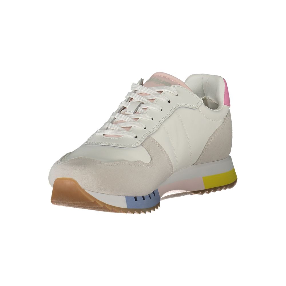 Blauer Bianco Polyurethan Damen-Sneaker