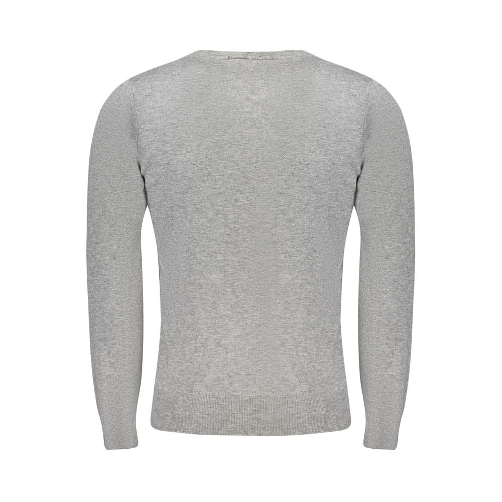 Cavalli Class Grigio Viscosa Sweater
