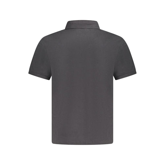 North Sails Black Cotton Men's Polo Shirt