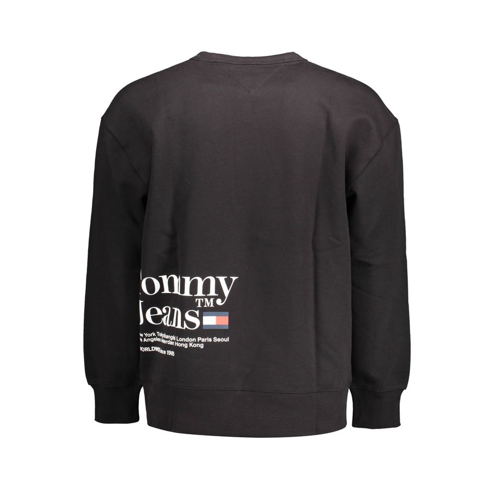 Tommy Hilfiger Black Cotton Sweatshirt