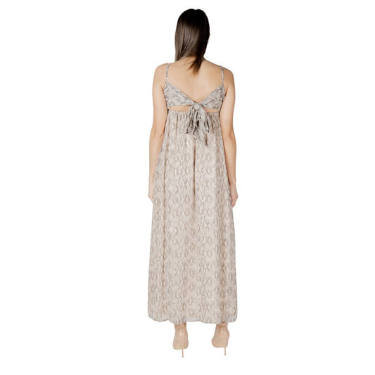 Only Beige Recycled Long Dress