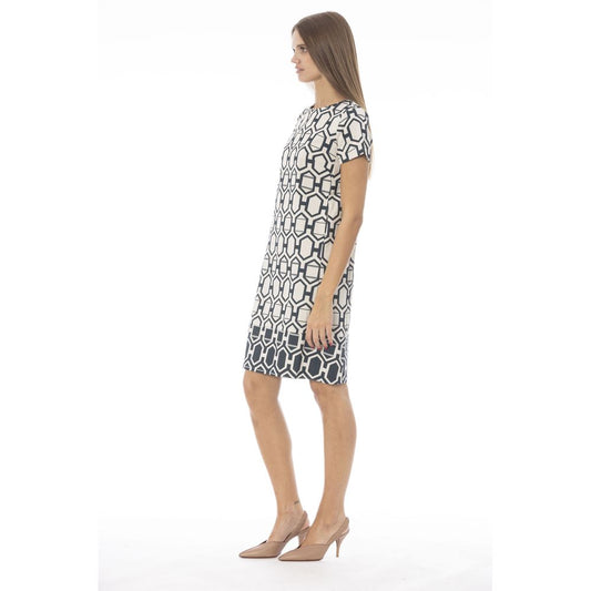 Baldinini Trend White Cotton Women Dress