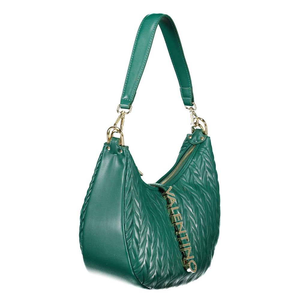 Mario Valentino Verde Polyurethane Women's Shoulder Bag