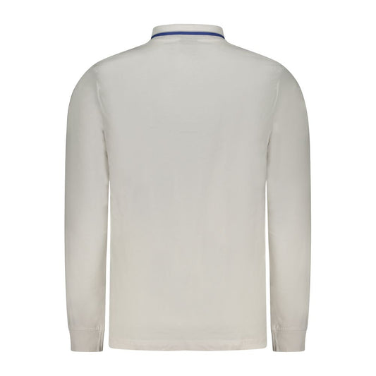 Norveška 1963 Bianco bombažna moška polo majica