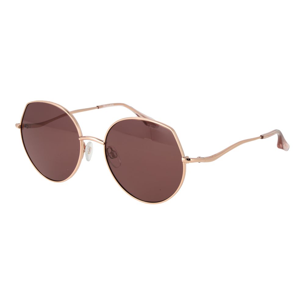 Trussardi Sonnenbrille aus Goldmetall