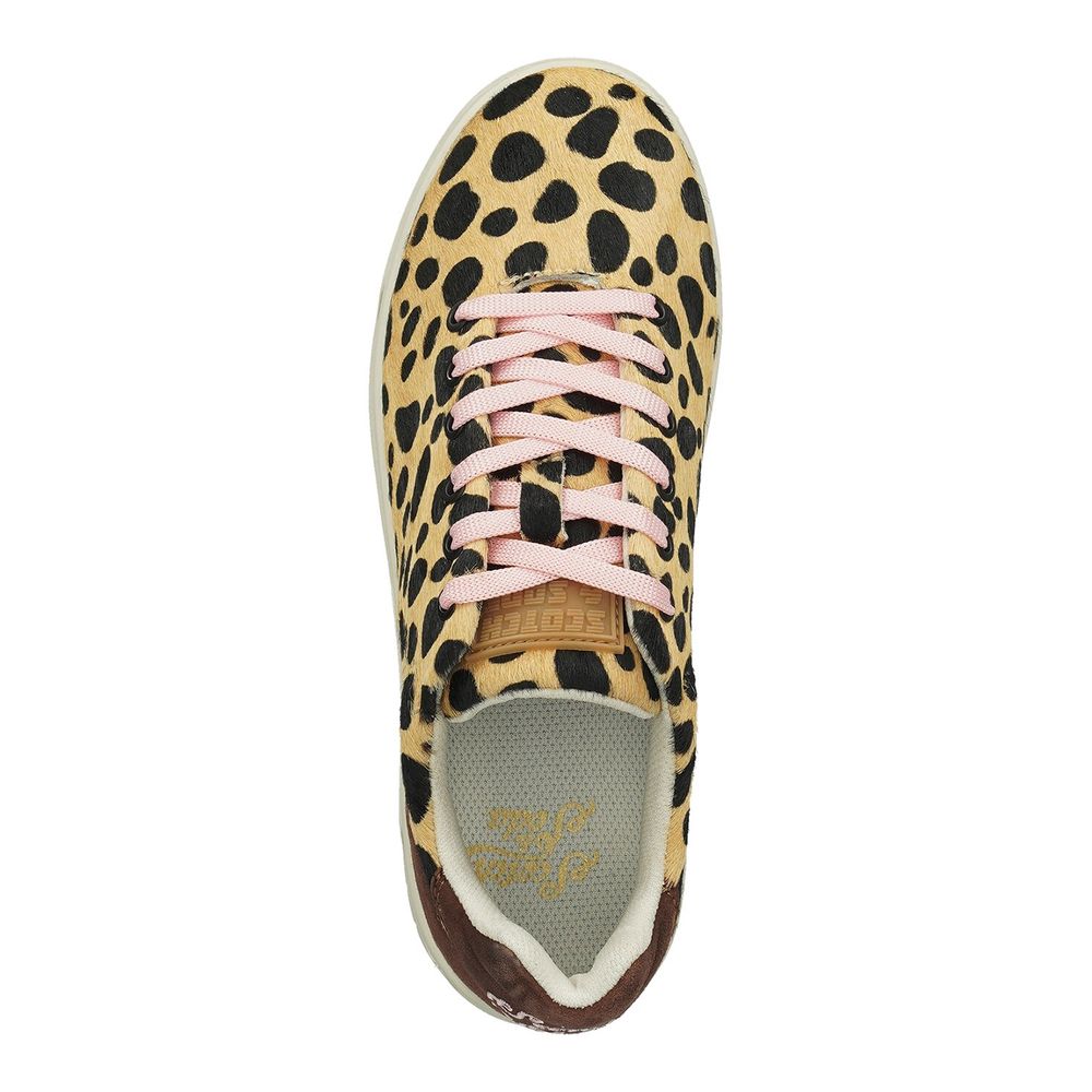 Scotch & Soda Multicolor Leather Low Top Sneakers