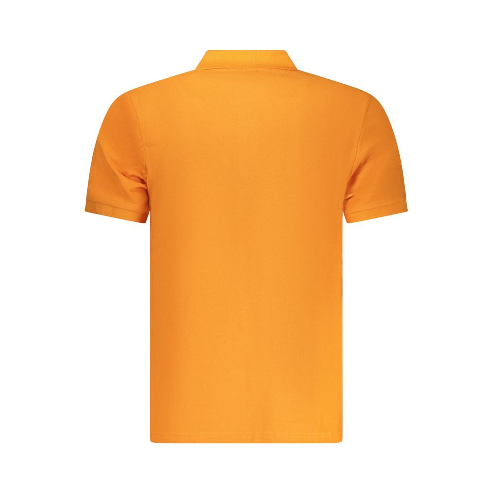 North Sails Arancione Cotton Men's Polo Shirt