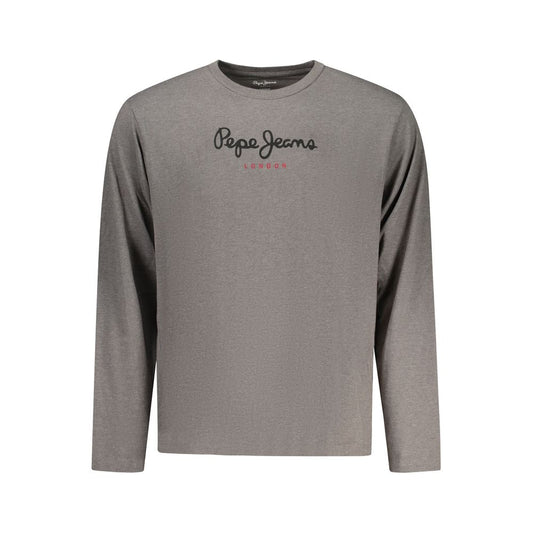 Pepe Jeans Gray Cotton T-Shirt