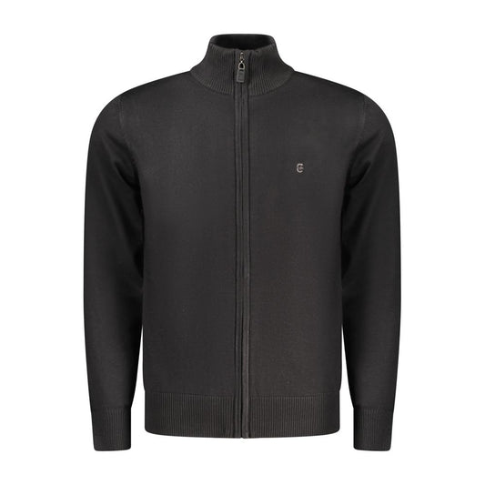 Coveri Moving Nero Viskose Herren Cardigan