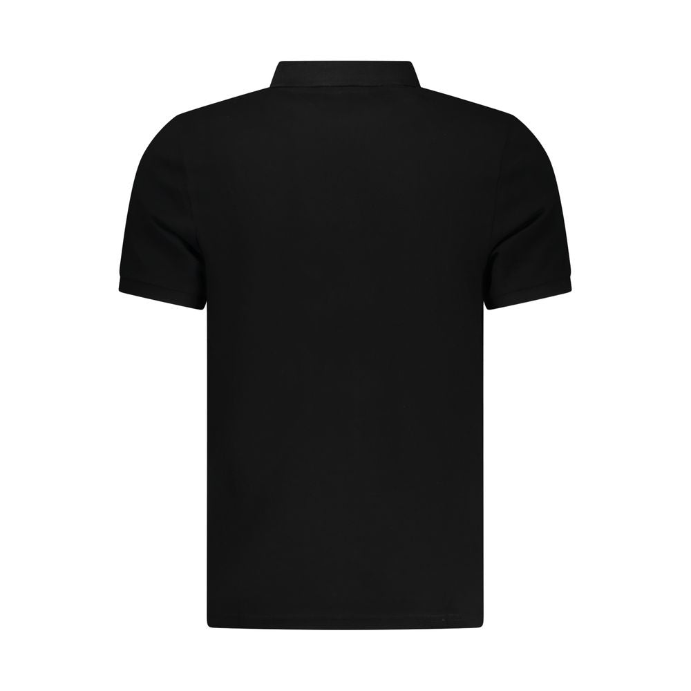 North Sails Black Cotton Men's Polo Shirt