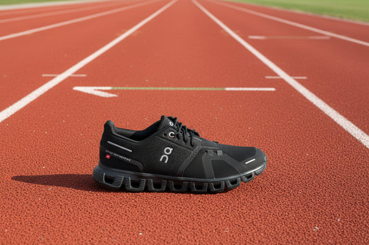 ON Black Recycled Polyester Athletic Sneakers