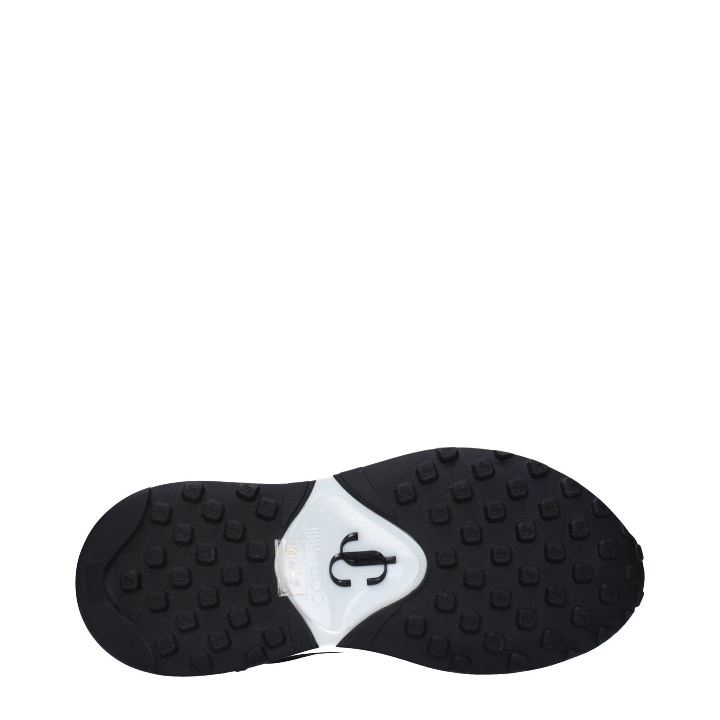 Jimmy Choo Schwarze Stoff-Athletic-Sneaker