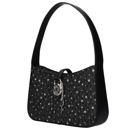 Michael Kors Black Fabric Handbag