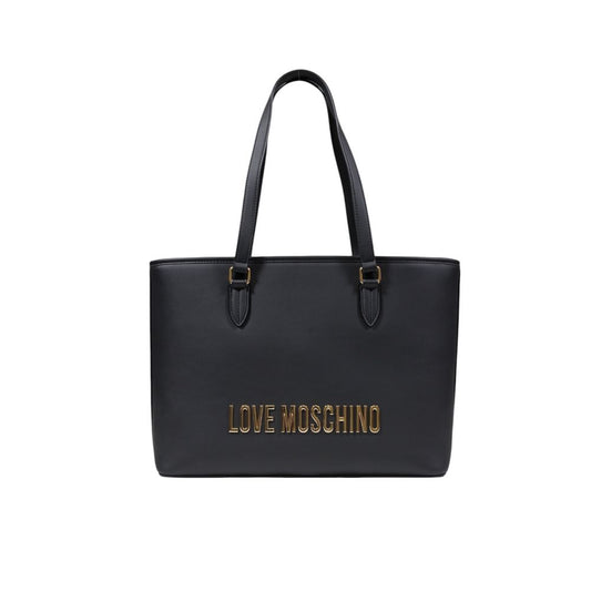 Torba Love Moschino iz dvobarvnega polietilena