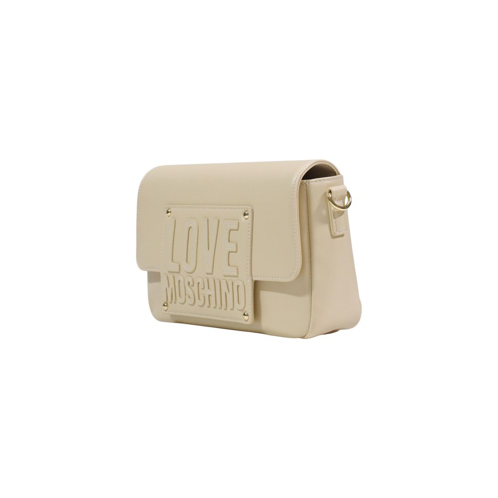 Love Moschino Cream Handbag