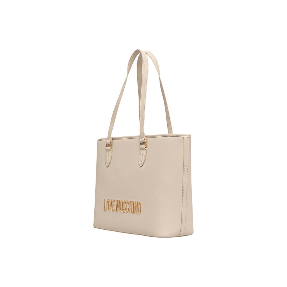Love Moschino Beige Handbag