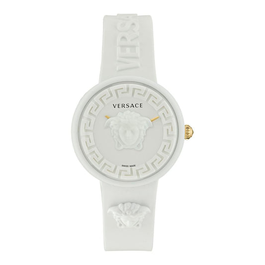 Versace White Synthetic Sport Watch
