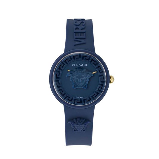 Versace Blue Synthetic Sport Watch