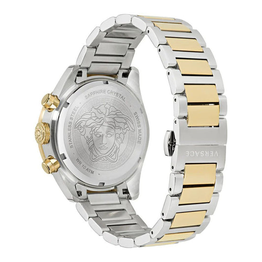Versace Gray Stainless Steel Watch