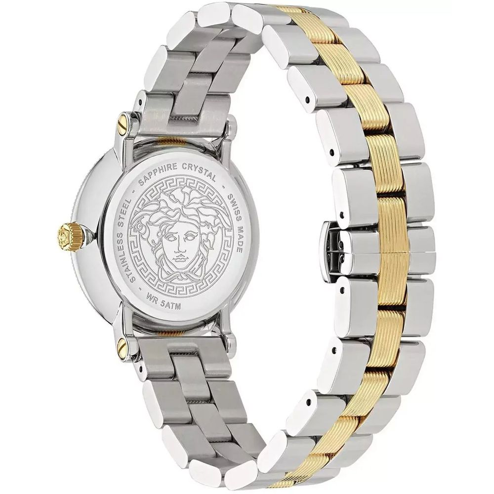Versace Gray Stainless Steel Watch