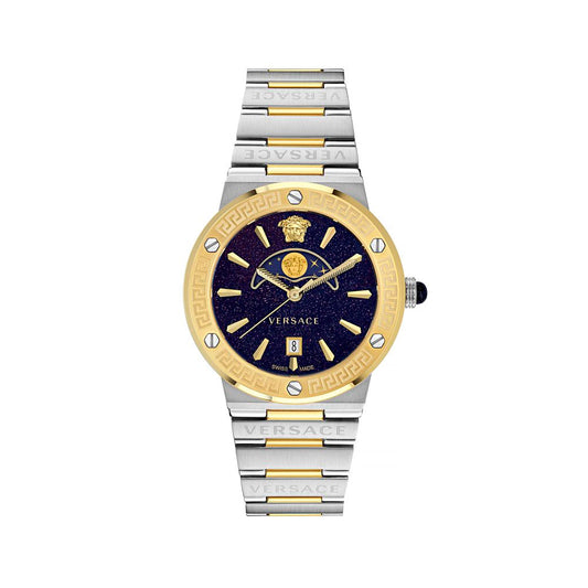Versace Gray Stainless Steel Watch
