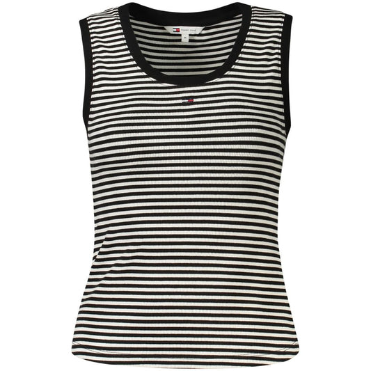 Tommy Hilfiger Black Cotton Women's Tank Top Shirt