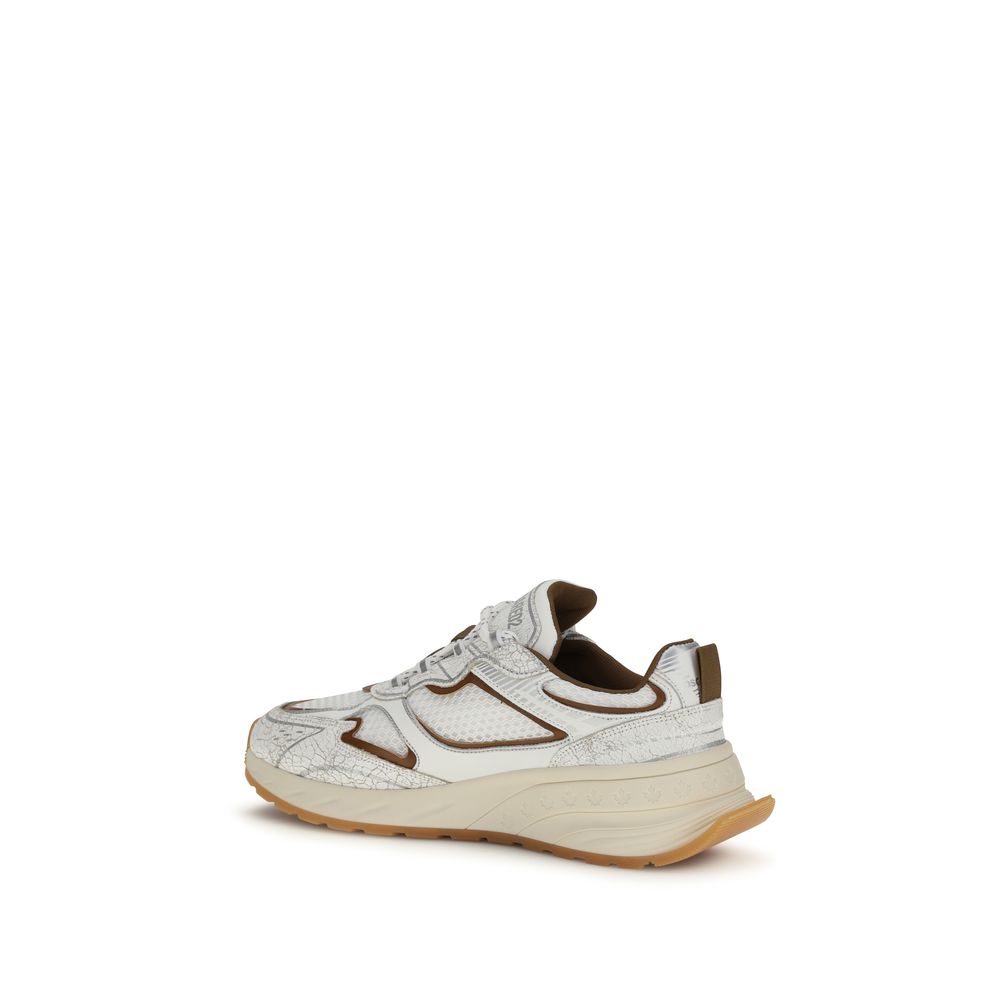 Dsquared² Sneaker aus weißem Kalbsleder vom Bos Taurus