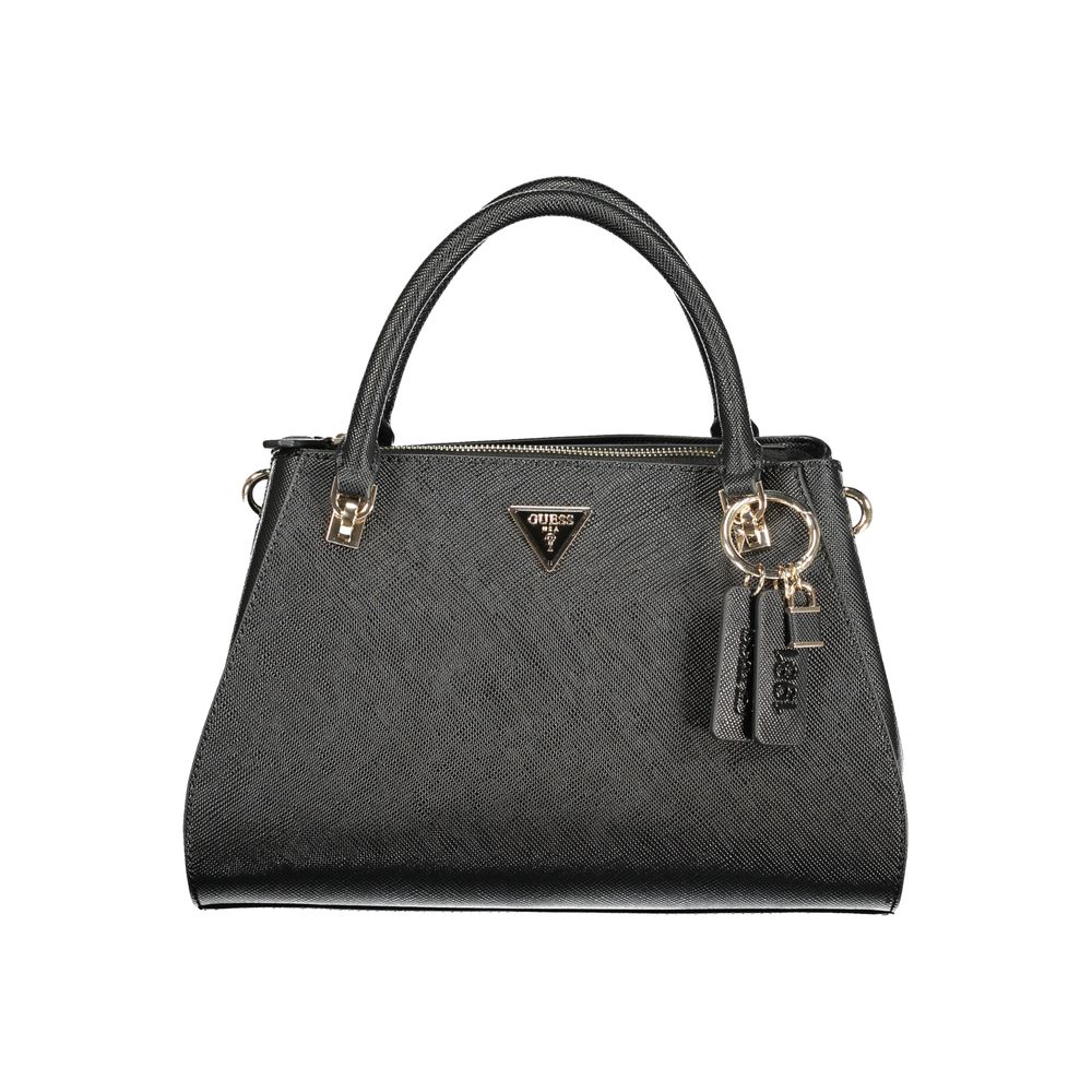 Guess Jeans schwarze Damenhandtasche aus Polyurethan