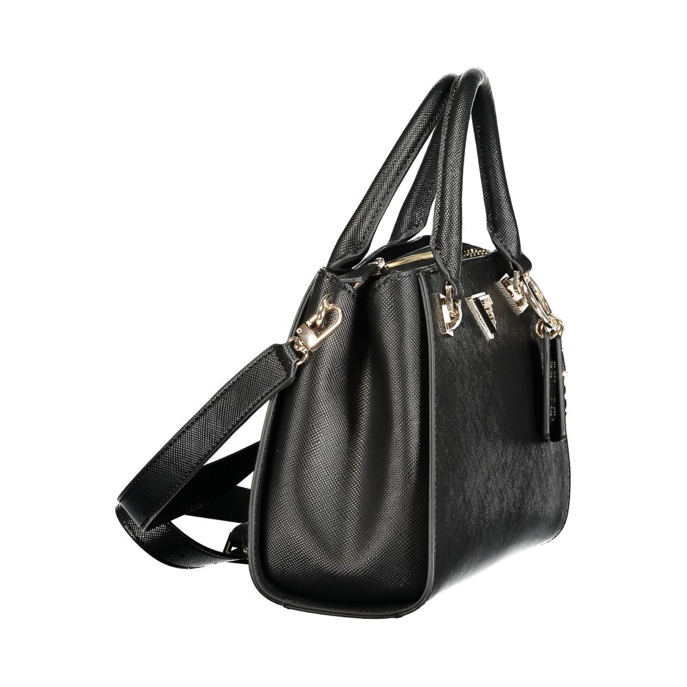 Guess Jeans schwarze Damenhandtasche aus Polyurethan