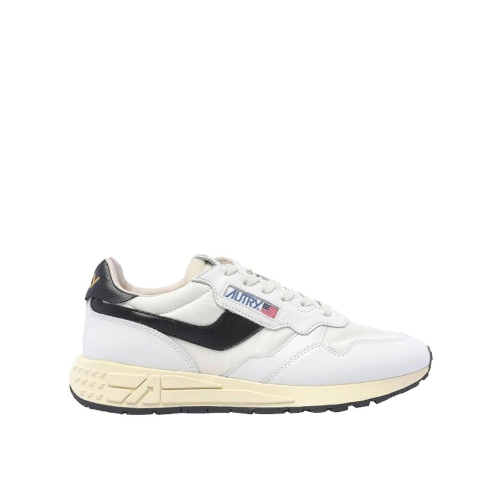 Autry White Leather Sneakers