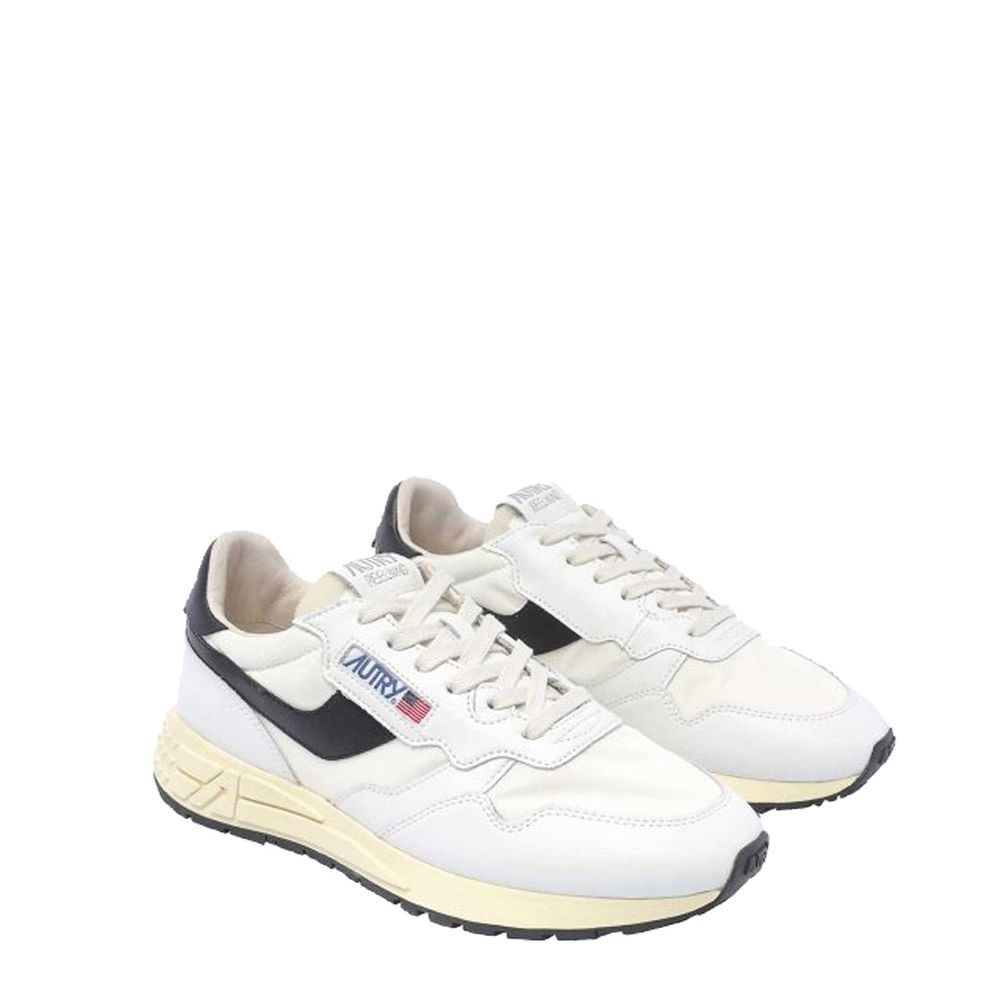 Autry White Leather Sneakers