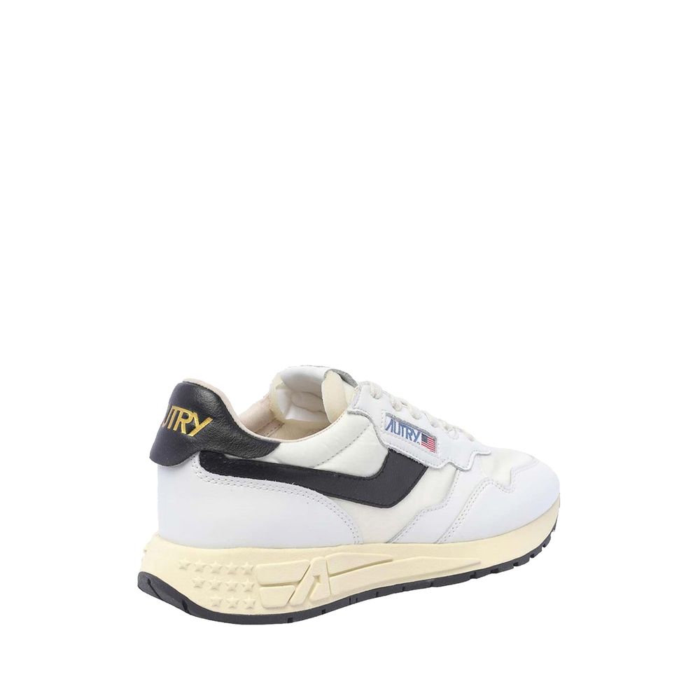 Autry White Leather Sneakers