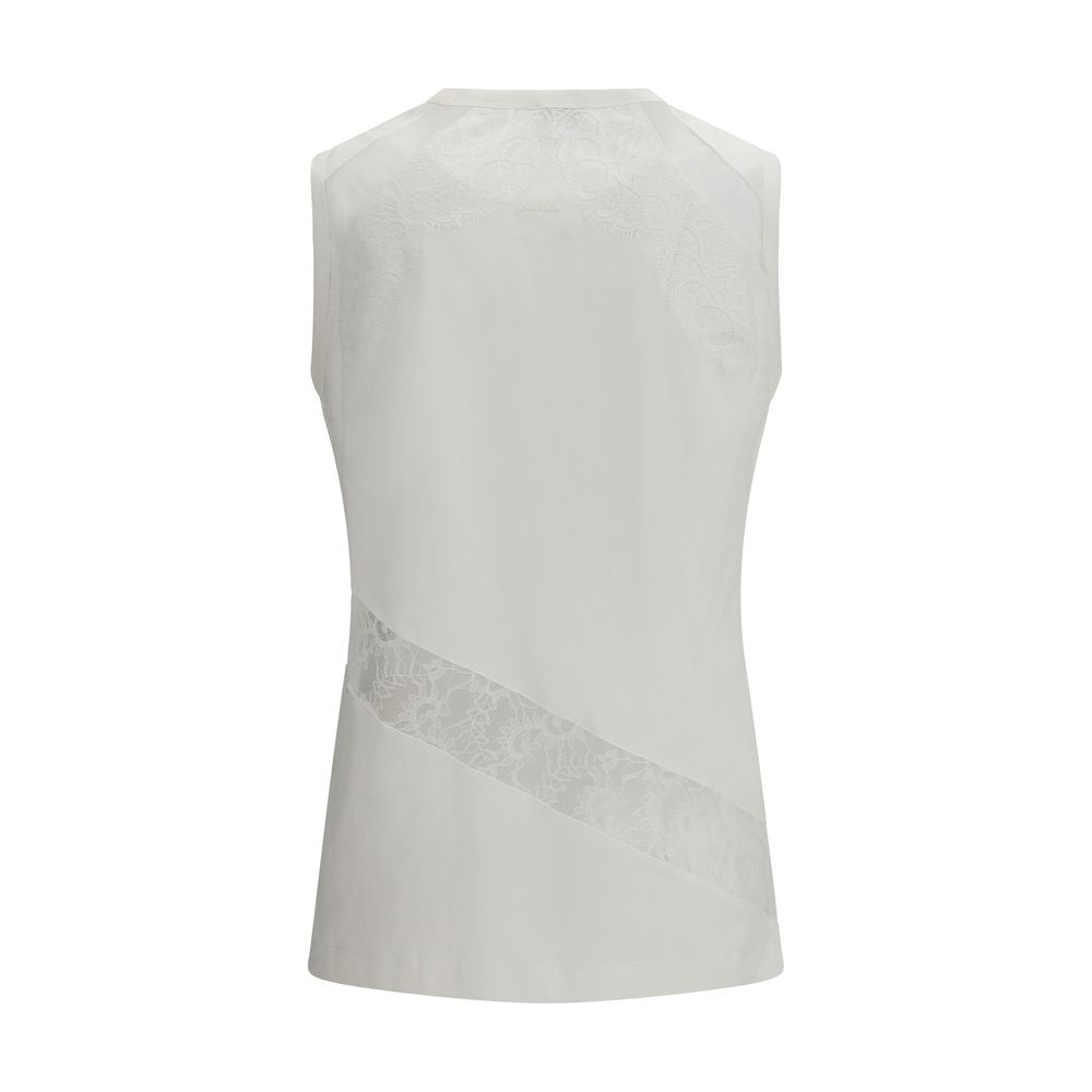 PINKO White Cotton T-Shirt