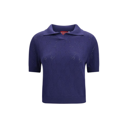 Gucci Blue Silk Shirt