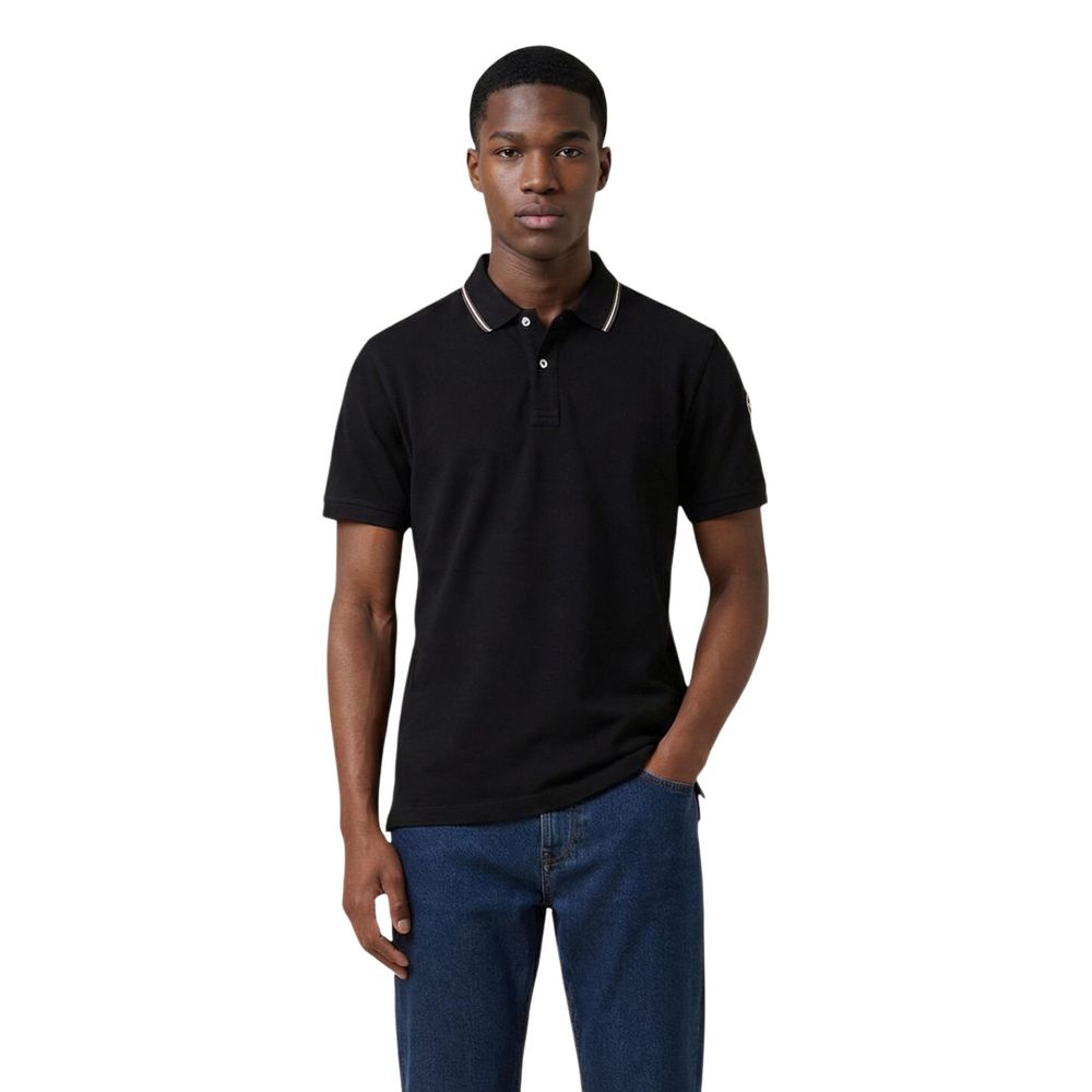 Colmar Originals Black Cotton Polos