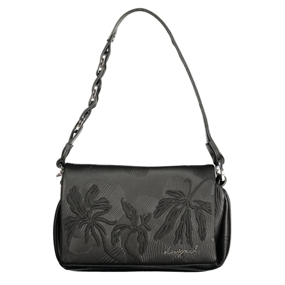 Desigual Black Polyurethane Handbag