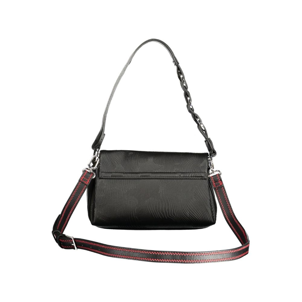Desigual Black Polyurethane Handbag