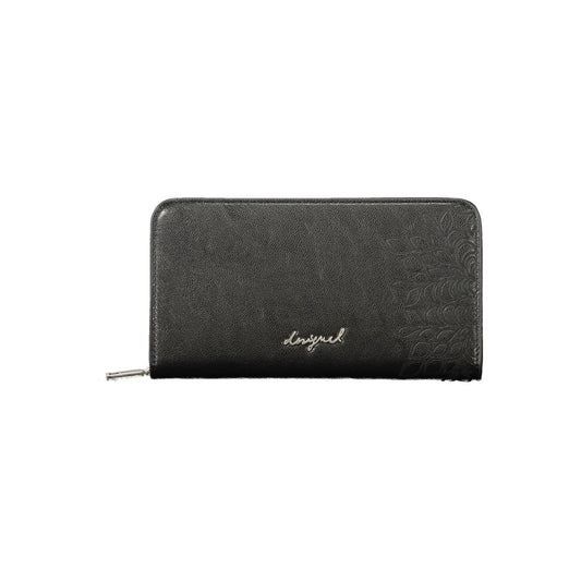 Desigual Black Woman Wallet