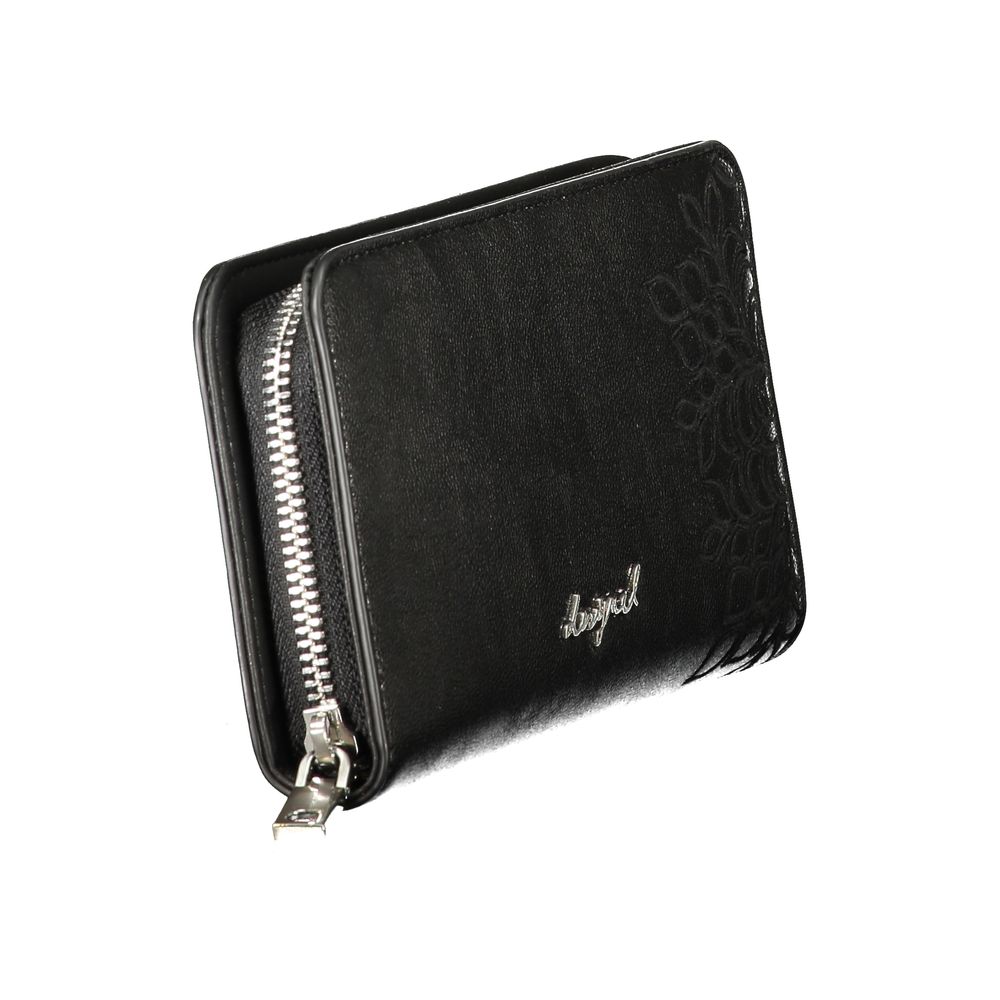 Desigual Black Woman Wallet