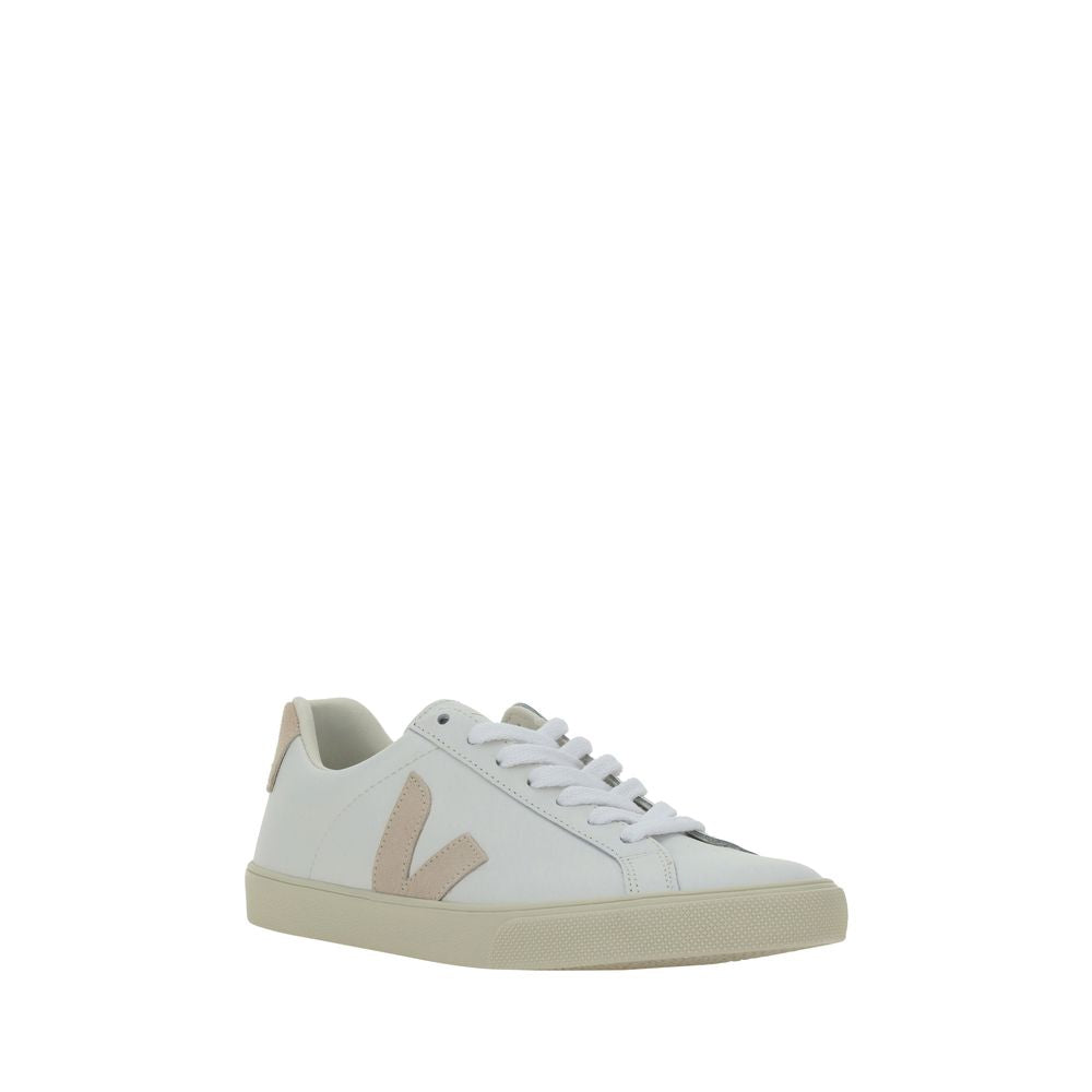 Veja Esplar White Leather Low Top Sneakers