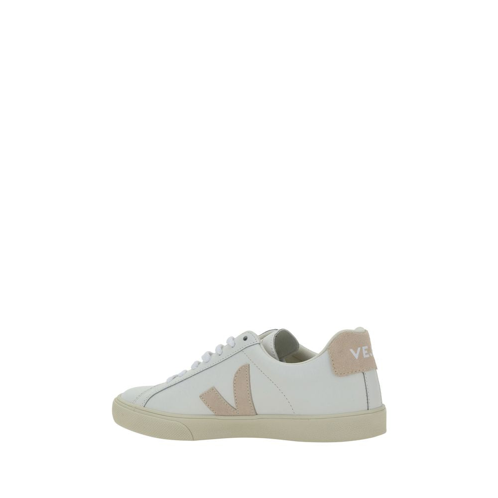 Veja Esplar White Leather Low Top Sneakers