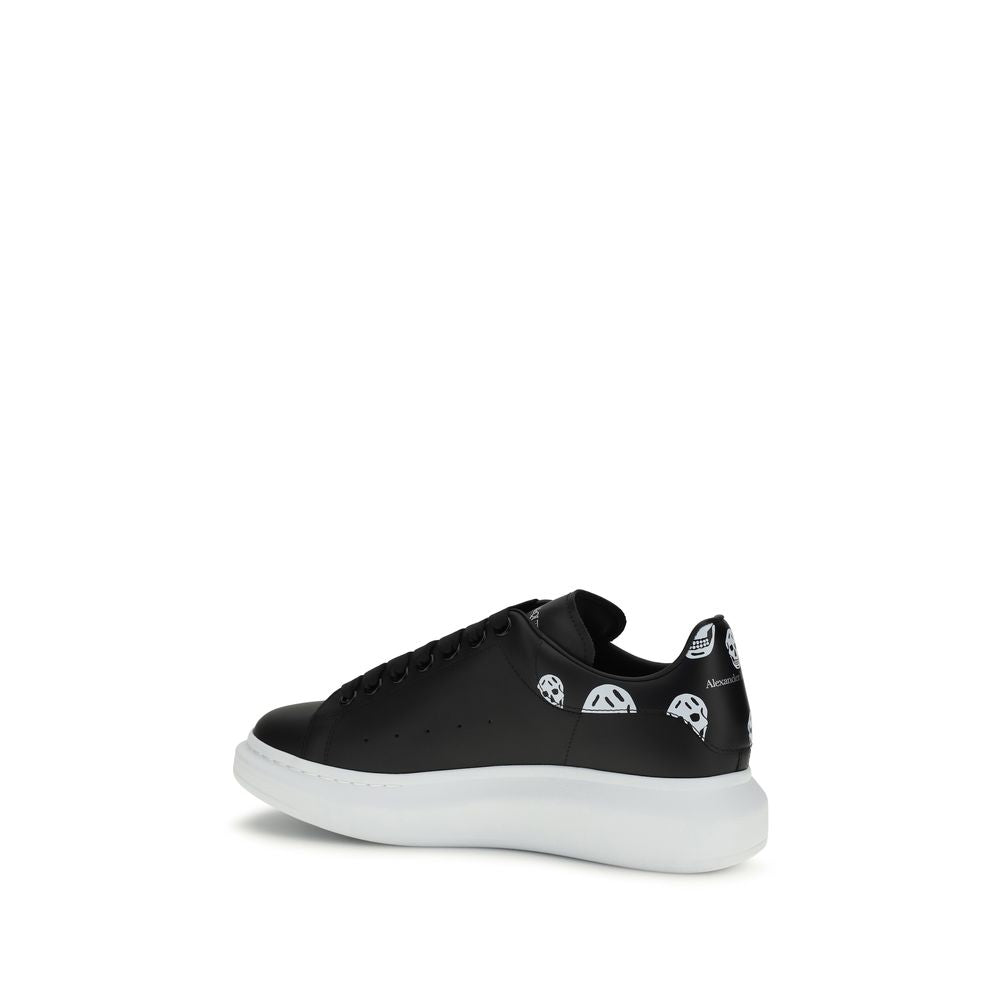 Alexander McQueen Black Leather Sneakers