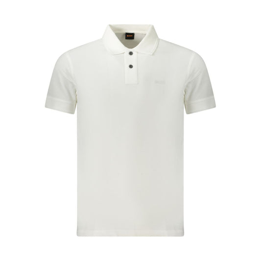 Hugo Boss Bianco Men's Polo Shirt