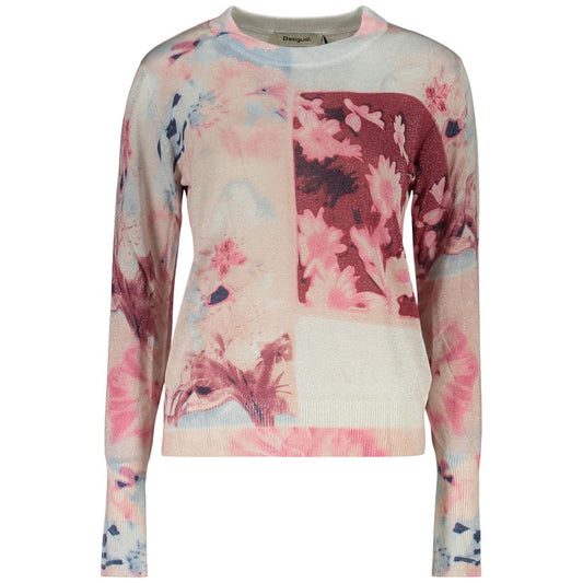 Desigual Rosa Viskose Damen-Maglia