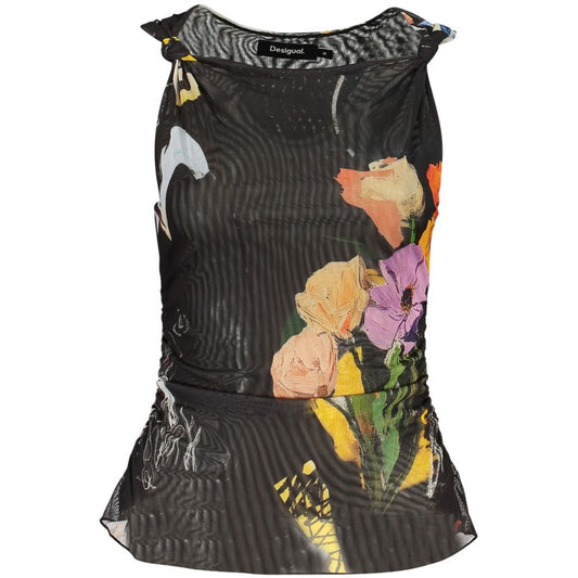 Desigual Black Women Tank Top Shirt