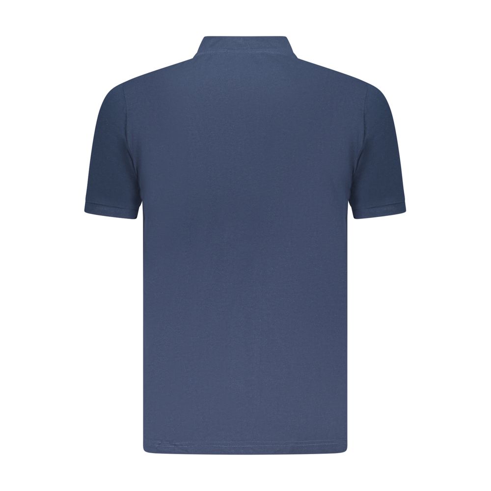 U.S. Grand Blue Cotton Men's Polo Shirt