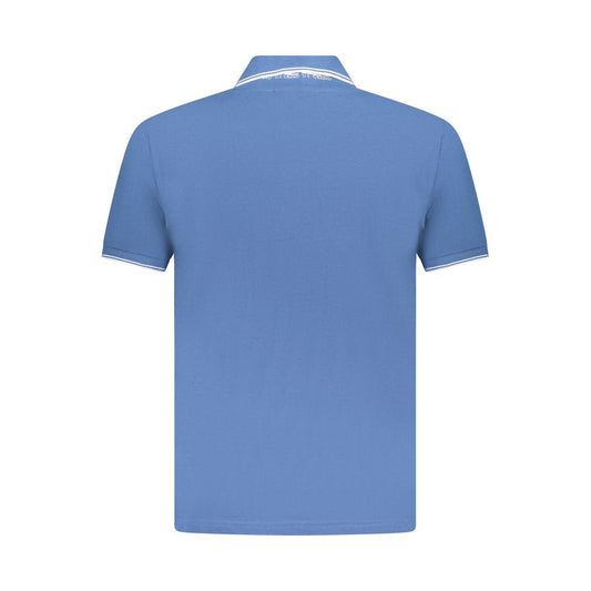 U.S. Grand Blue Cotton Men's Polo Shirt